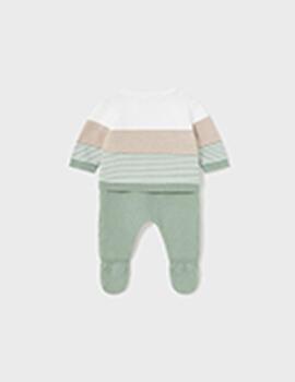 Conjunto Mayoral Polaina Verde Para Bebe Niño