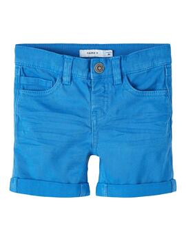 Short Name it Sofus Blue Para Chico