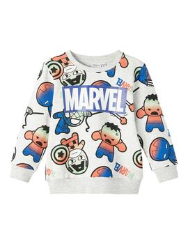 Sudadera NAME IT Marvel Azul