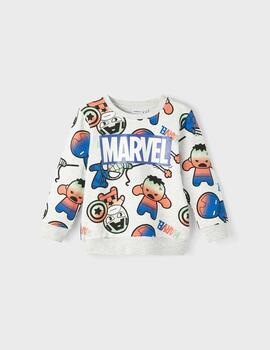 Sudadera NAME IT Marvel Azul