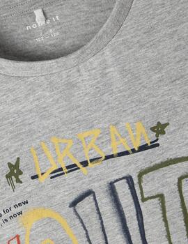 Camiseta NAME IT Urban Gris