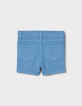 Shorts Name it Slim Azul Para Chico