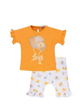 Conj.EMC Sombrero Naranja Para Bebé