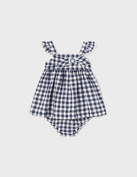 Vestido Mayoral Lazada Marino Para Bebè