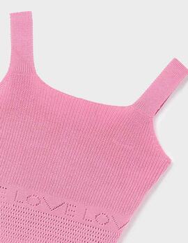 Conj.Mayoral Tricot Rosa Para Chica