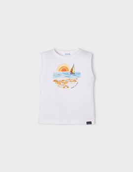 Camiseta Mayoral Sisa Mango Para Niño