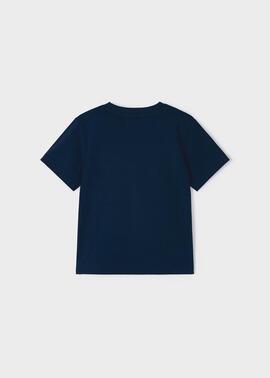 Camiseta Mayoral M/C Lenticular Marino Para Niño