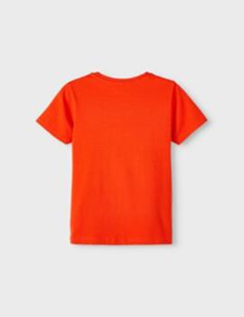 Camiseta Name it Dragon Ball Naranja Para Chico