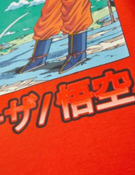 Camiseta Name it Dragon Ball Naranja Para Chico