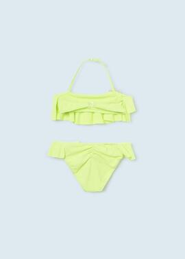 Bikini Mayoral  Volantes Fluor Para Chica