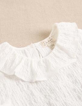 Camisa Dadati Blanca Para Bebé