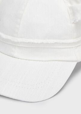 Gorra Mayoral Blanco  Para Bebè  Niña