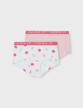 Culote Name it Hipster Lunares Rosa Para Chica