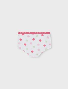 Culote Name it Hipster Lunares Rosa Para Chica