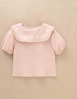 Blusa Dadati Rosa Para NIña