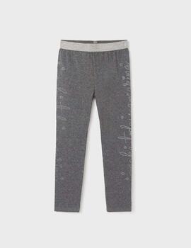 Leggins Mayoral Letras Gris Para Chica