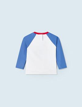 Camiseta Mayoral Proteccion  Uva Azul Para Bebè
