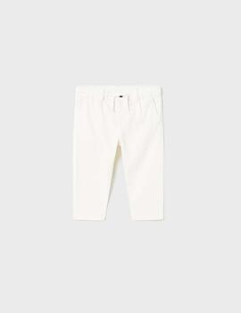 Pantalon Mayoral Jogger Blanco Para Bebè