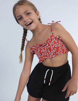 Bikini Mayoral Nido Abeja Rojo Para Chica