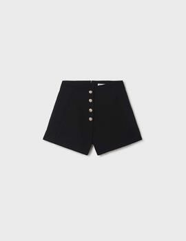 Short Mayoral Corto Crepe Negro Para Chica