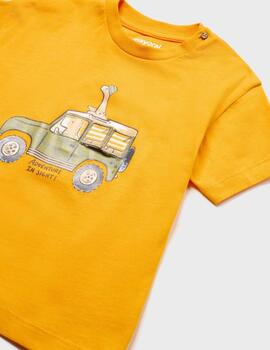 Camiseta Mayoral Adventure Naranja Para Bebé