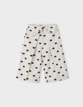 Pantalon Mayoral Cropped Topos Para  Niña