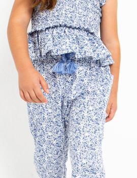 Pantalón Mayoral Fluido Azul Para Niña