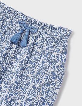 Pantalón Mayoral Fluido Azul Para Niña