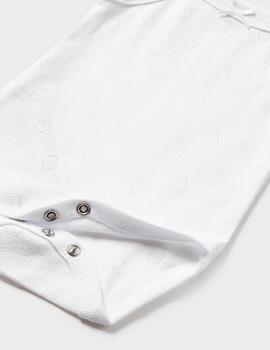 Body Mayoral Basico De Tirantes Blanco Para Bebe