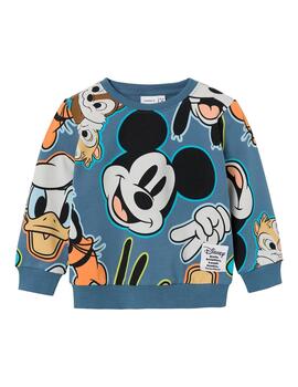 Sudadera Name it Disney Azul Para Niño