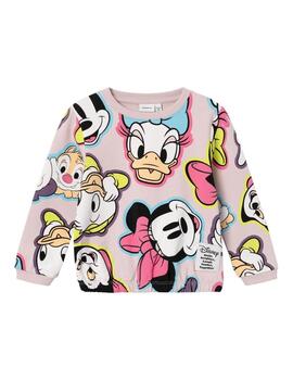 Sudadera Name it Disney Rosa Para NIña