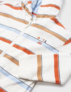 Sudadera Mayoral Rayas Azul Para Niño