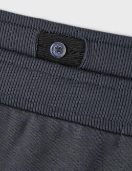 Pantalon Name It Cargo Felpa India Ink Para Niña