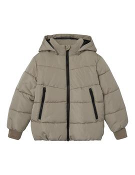 Cazadora Name It Plumas Beige Para Niño