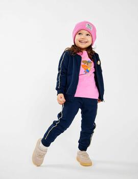Camiseta Name it Heroína Rosa Para Niña