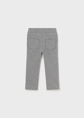Pantalón Mayoral Felpa Gris Para Bebe