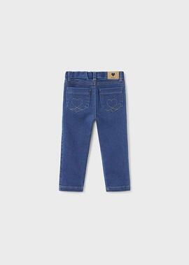 Pantalon Mayoral Largo Denim Medio Para Bebe Niña