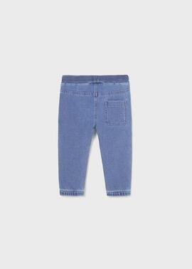 Pantalon Mayoral Felpa Denim Medio  Para Bebè