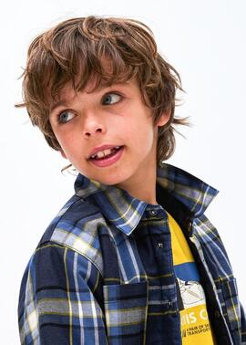Sobrecamisa Mayoral Reversible Marino Para Niño