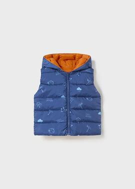 Chaleco Mayoral Reversible Naranja Para Bebé