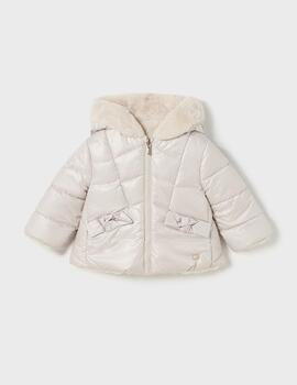 Cazadora Mayoral Reversible Beige Para Bebé