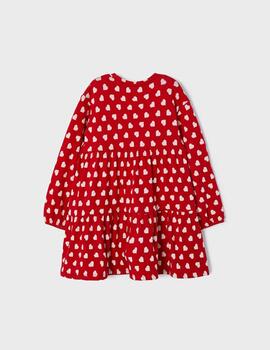 Vestido Mayoral Bolsito Rojo Para Bebé