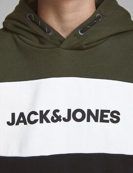 Sudadera Jack Logo Verde Para Niño