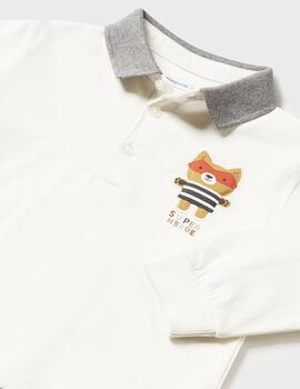 Polo Mayoral M/L Super Heroe Nata Para Bebè