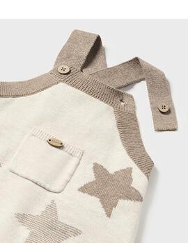 Conj.Mayoral Petro Estrellas Beige Para Bebé