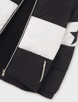 Chaqueton Mayoral Estrellas  Negro Para Niña