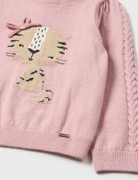 Jersey Mayoral Tigre Rosa Para Bebé