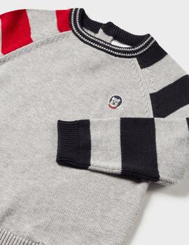 Jersey Mayoral Combinado Gris Para Bebè