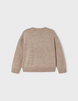 Jersey Mayoral Brillo Camel Para Niña