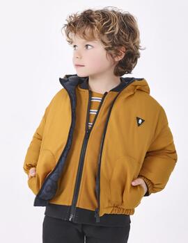 Chaqueton Mayoral Reversible Ocre Para Niño